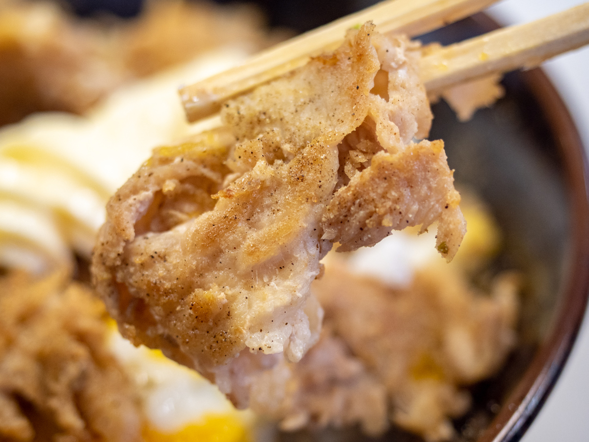 肉玉ライス(塩コショウ)