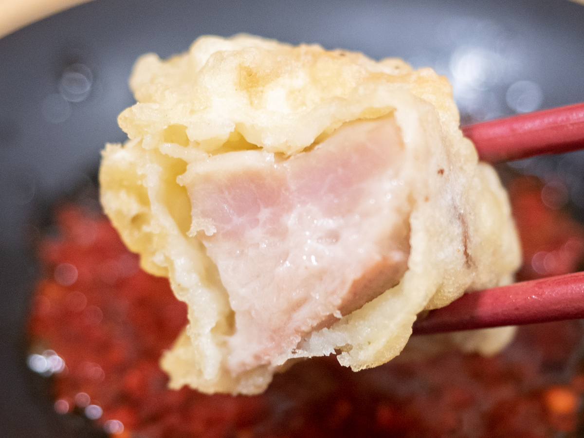 あきちゃんのホルモン天ぷら(ビチ)