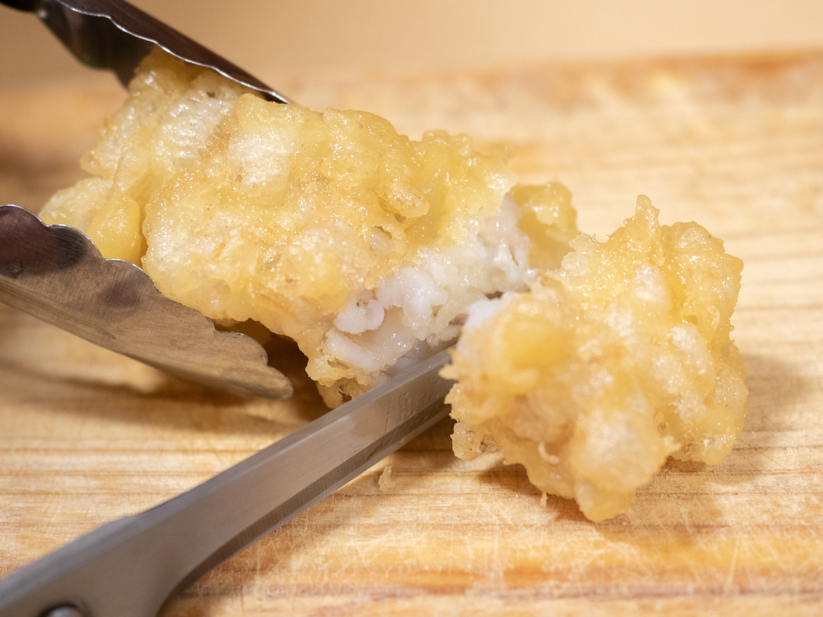 あきちゃんのホルモン天ぷら(ガリ)