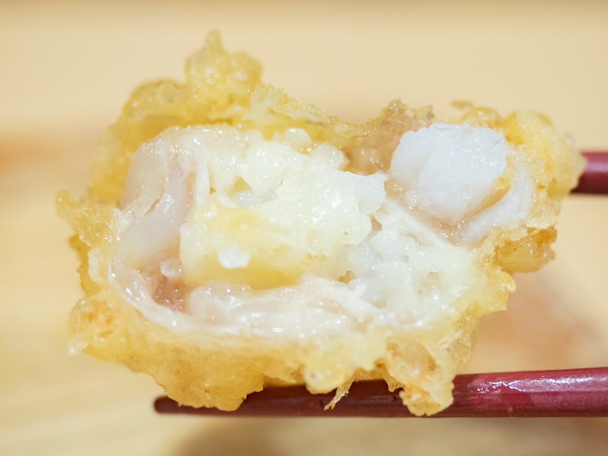 あきちゃんのホルモン天ぷら(ガリ)