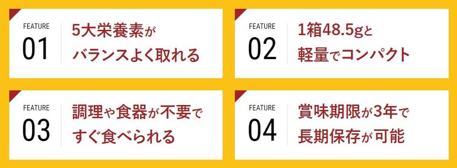 カロリーメイトロングライフ