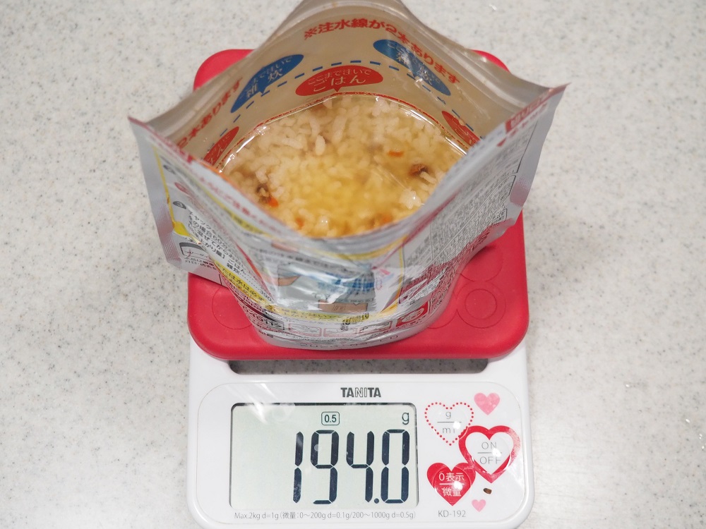 マジックライス 保存食 五目ご飯