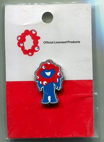 日本 大阪・関西万博「ミャクミャク」バッジ - 徽章はバッジにしてピン