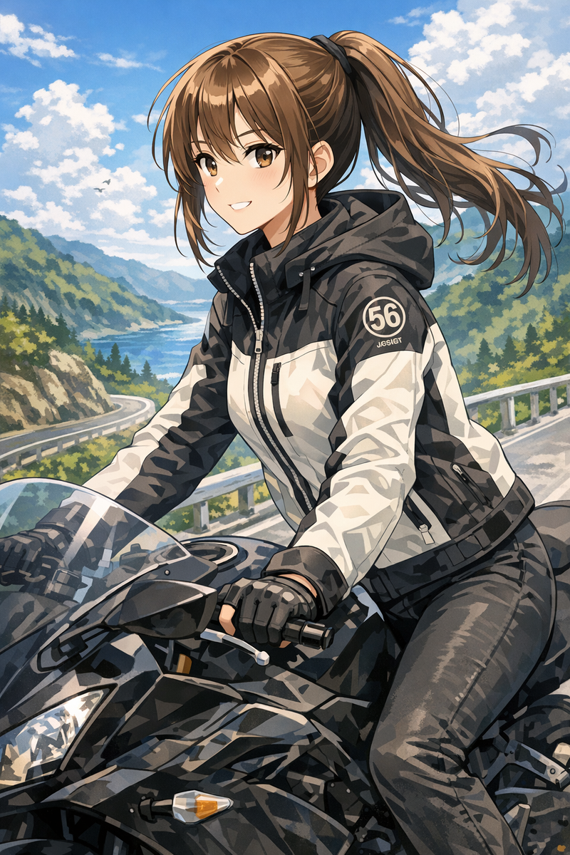 ライダーの欲張りニーズに応える56design「AXIS JACKET」 - バイクの輪