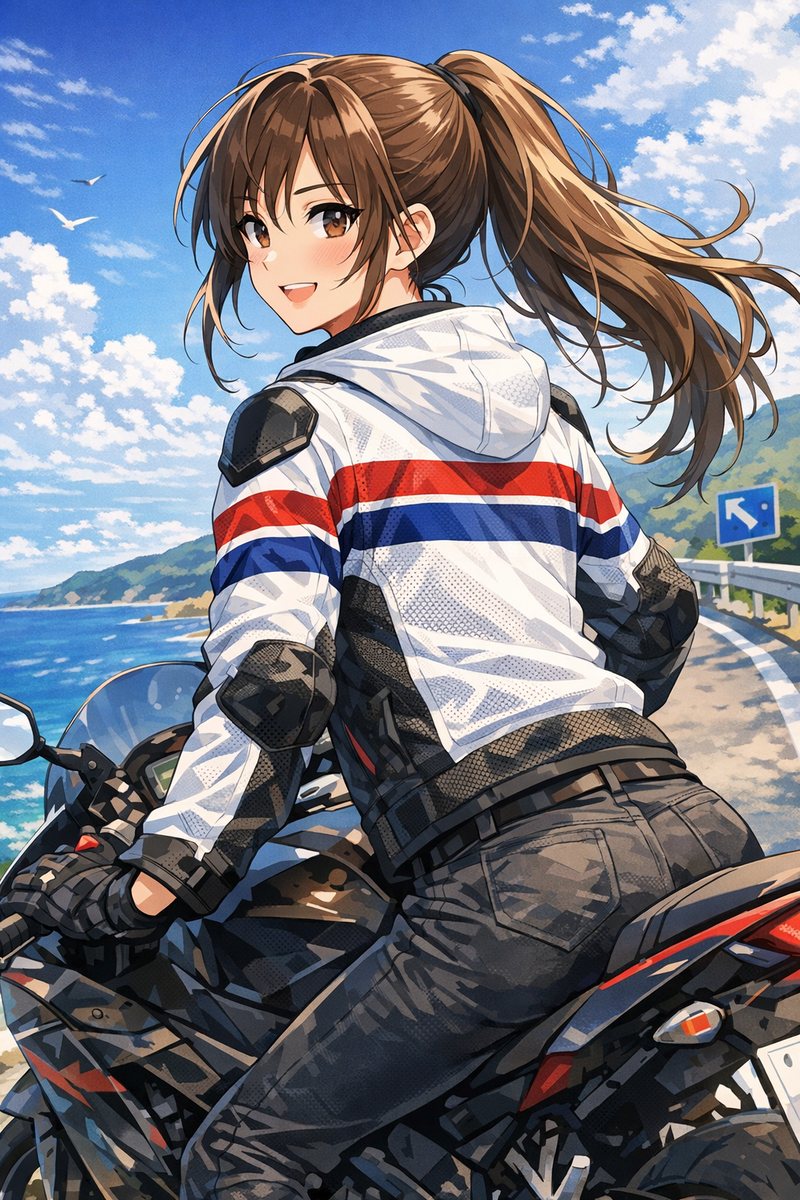 56design×クシタニコラボ！サマーパーカーの魅力 - バイクの輪 blog