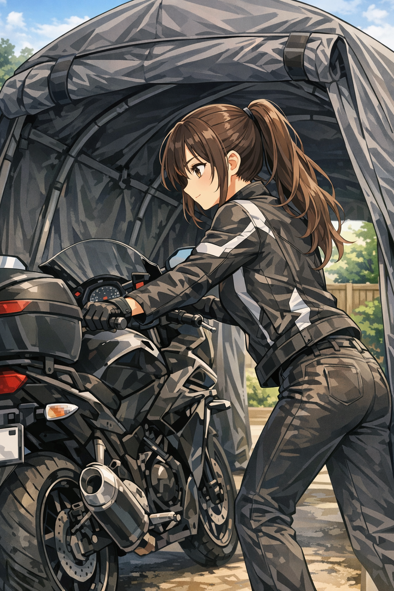 ENIGMAバイク専用ガレージ - バイクの輪 blog