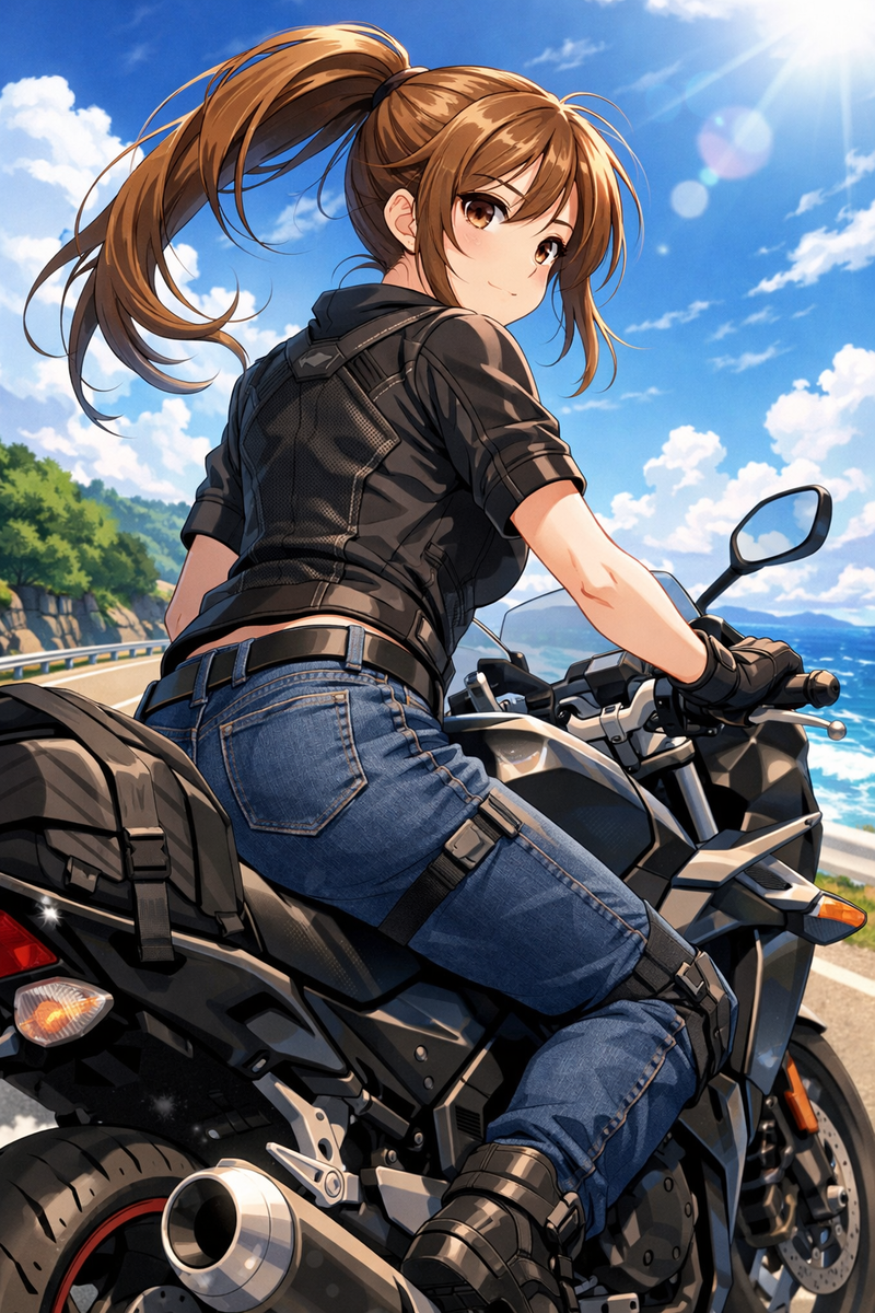 ライディングジーンズの夏 - バイクの輪 blog