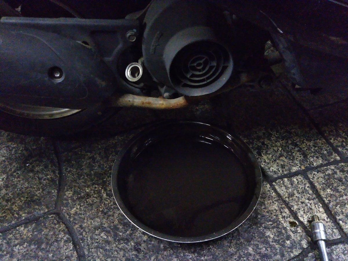 バイク屋の日常 ホンダ ディオ オイル交換 毎日 バイク大好き 弱小バイク屋のおっさんの伝えたい事