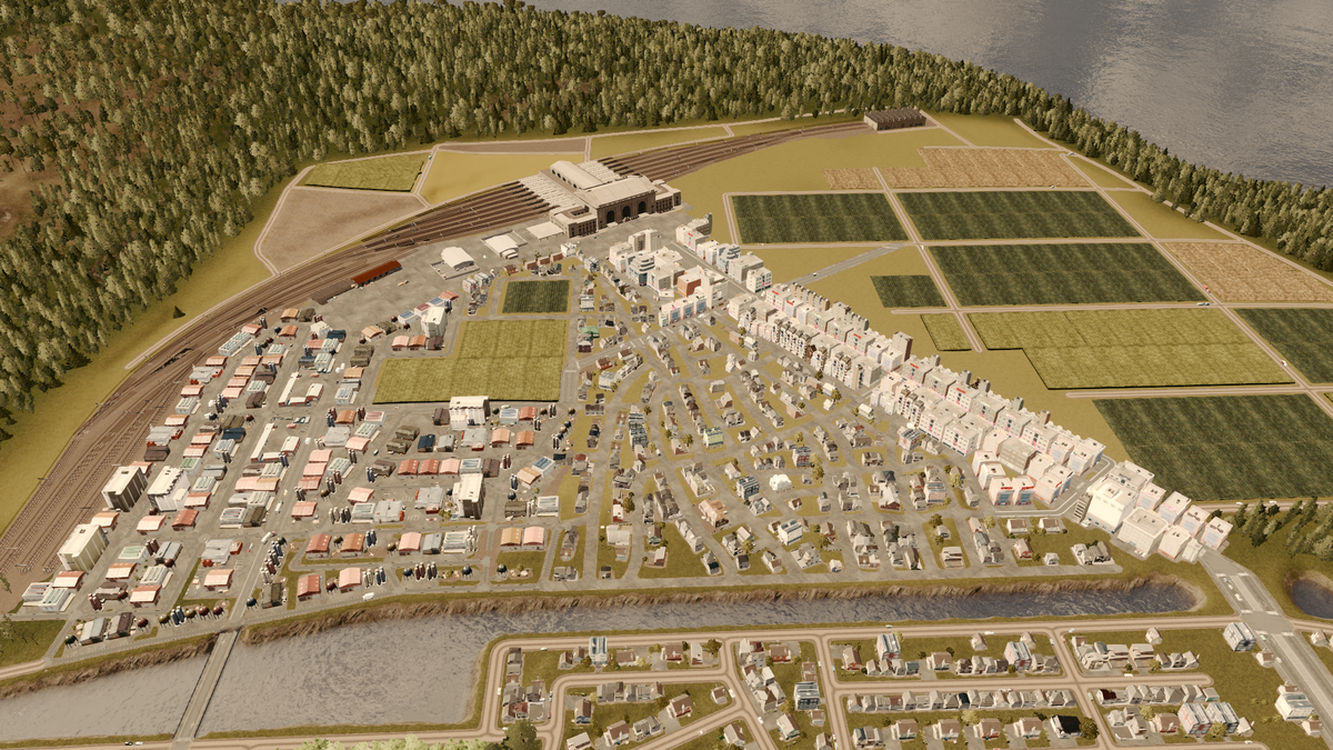 ゲーム Cities Skylines 自然な街の作り方 その15 ピアノと書評日記