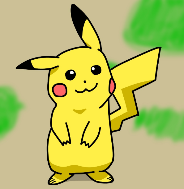 イラスト デジタルお絵描きを始めて1か月 ばいとくんのポケモン雑記