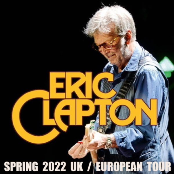 エリック・クラプトン（Eric Clapton）ヨーロッパーツアー初日