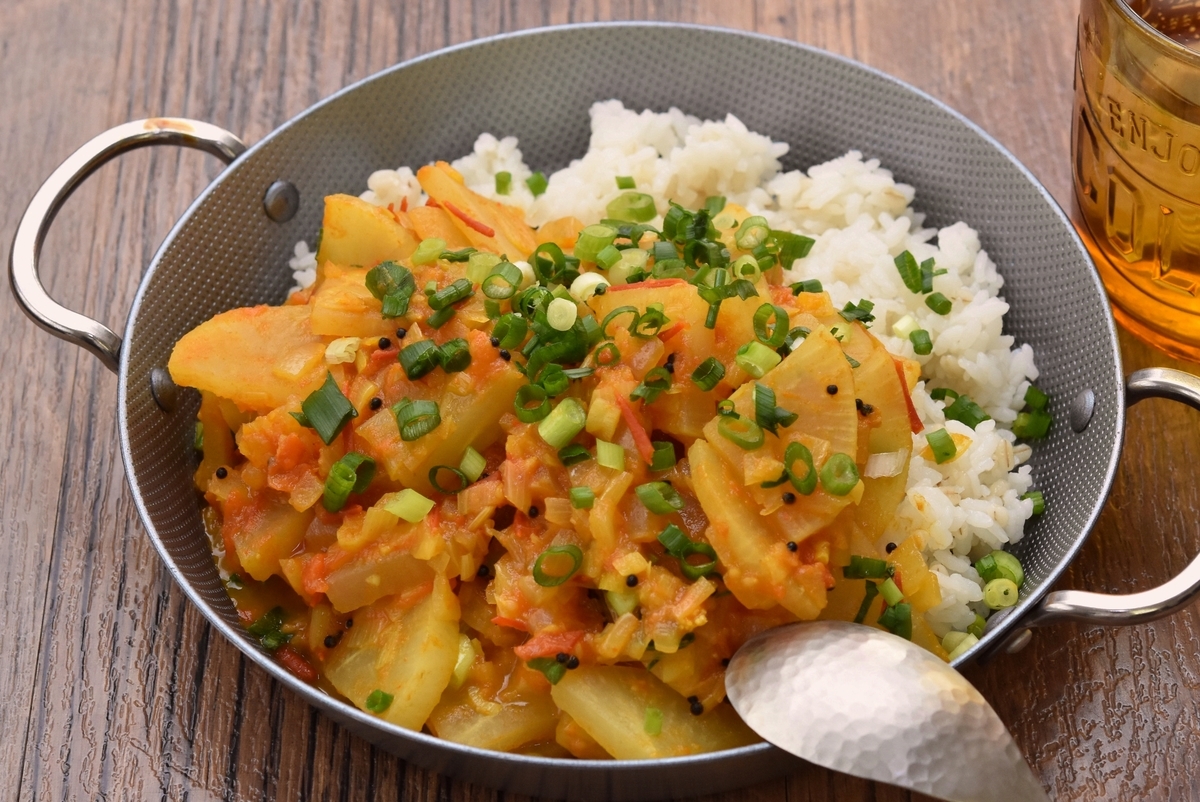 スパイスの刺激で大根消費 大根とねぎのスパイスカレー が目からウロコの深い味わいだった バリ猫ゆっきー メシ通 ホットペッパーグルメ