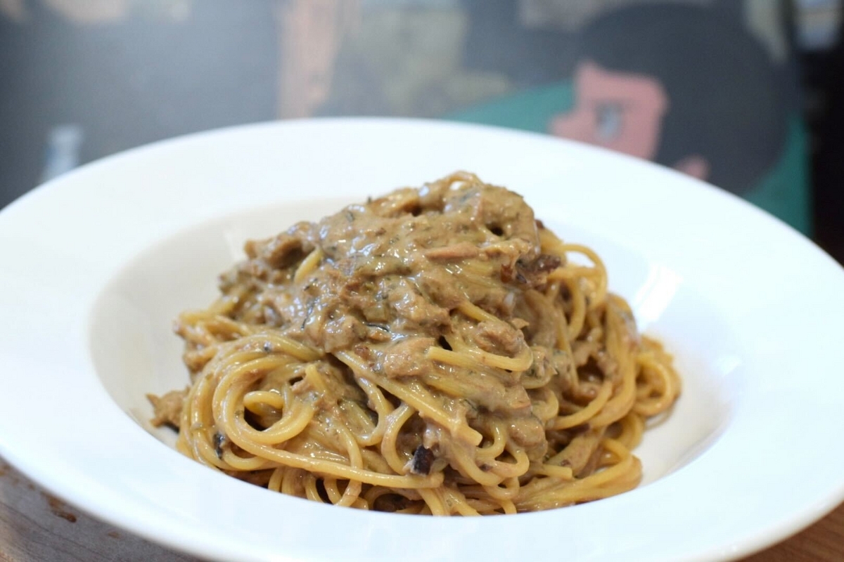 ツナ缶パスタ