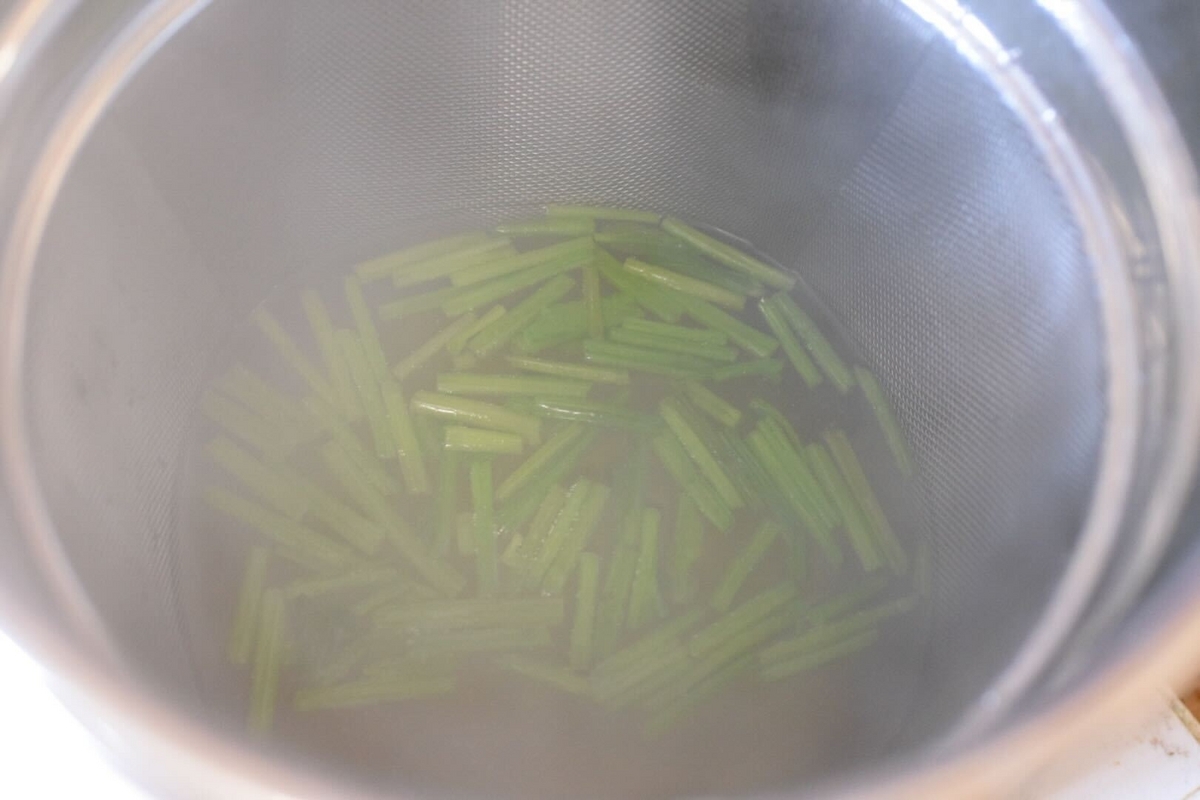 ほうれん草（くたくた野菜）ペペロンチーノ〜一菜入魂のパスタ