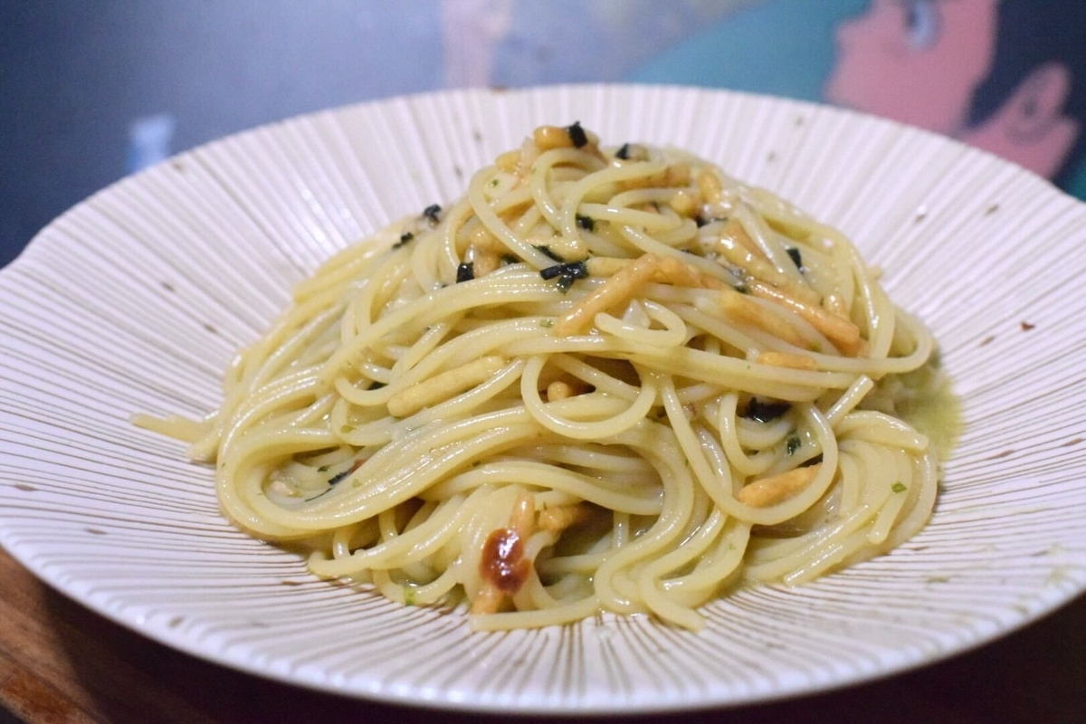 永谷園のお茶漬けパスタ