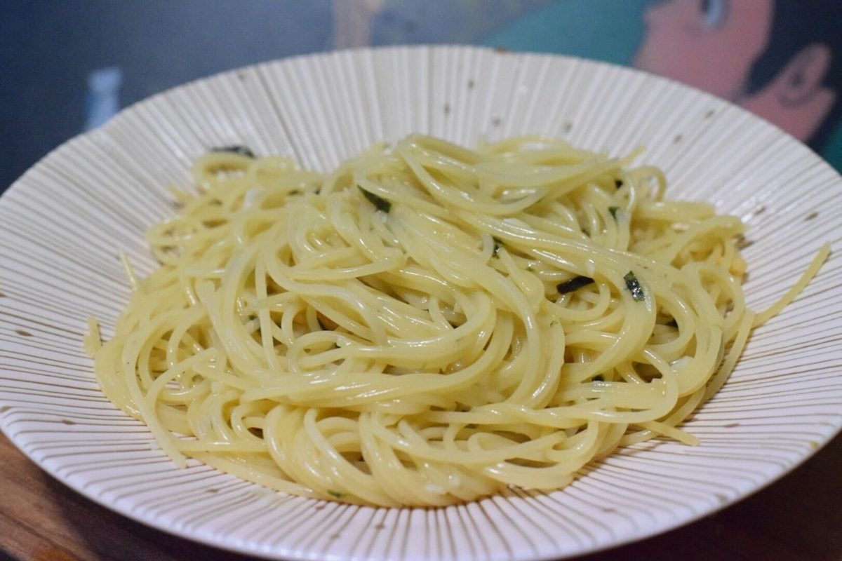 永谷園のお茶漬けパスタ