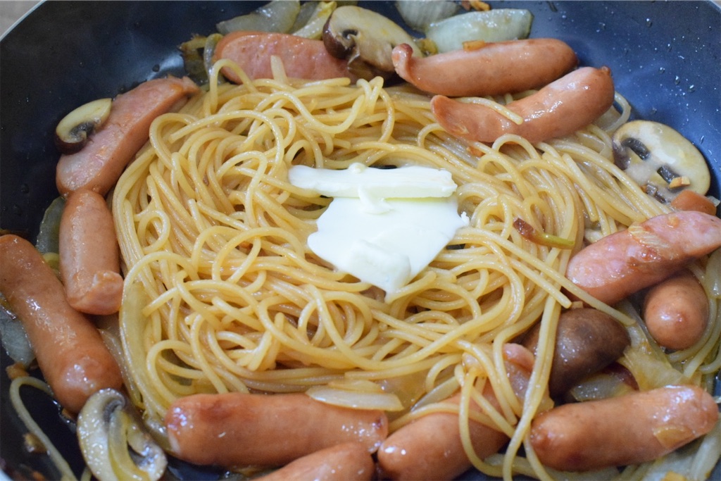 ナポリタン（ふつうの醤油）