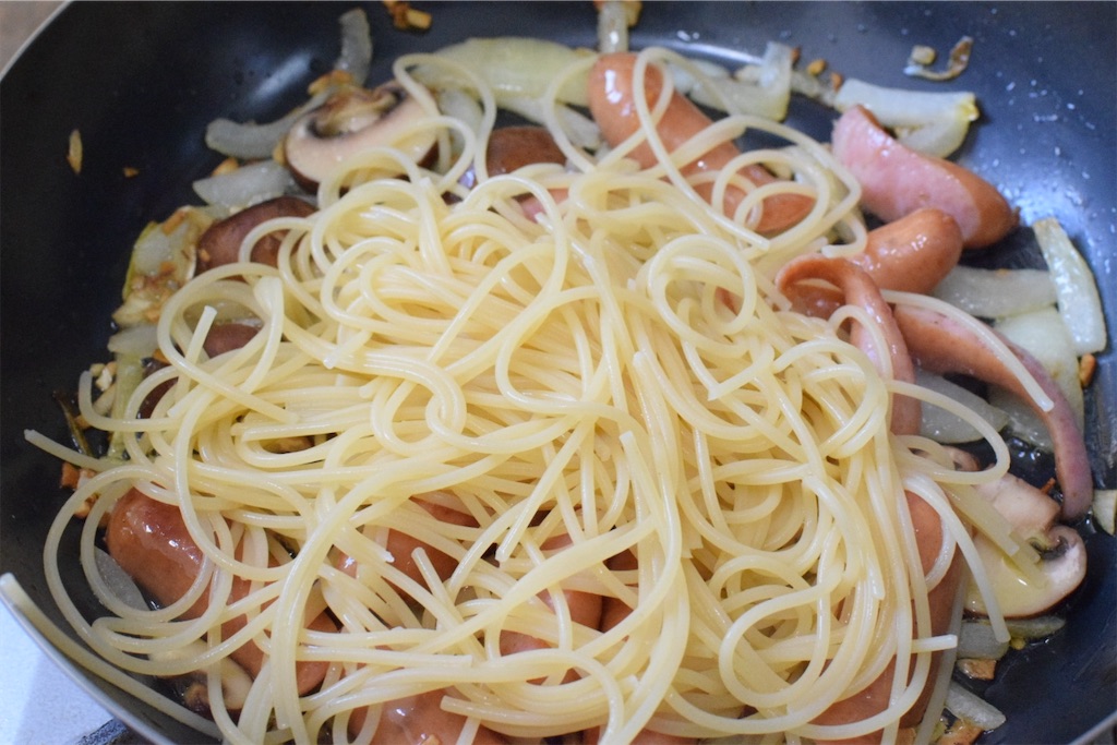 ナポリタン（ふつうの醤油）
