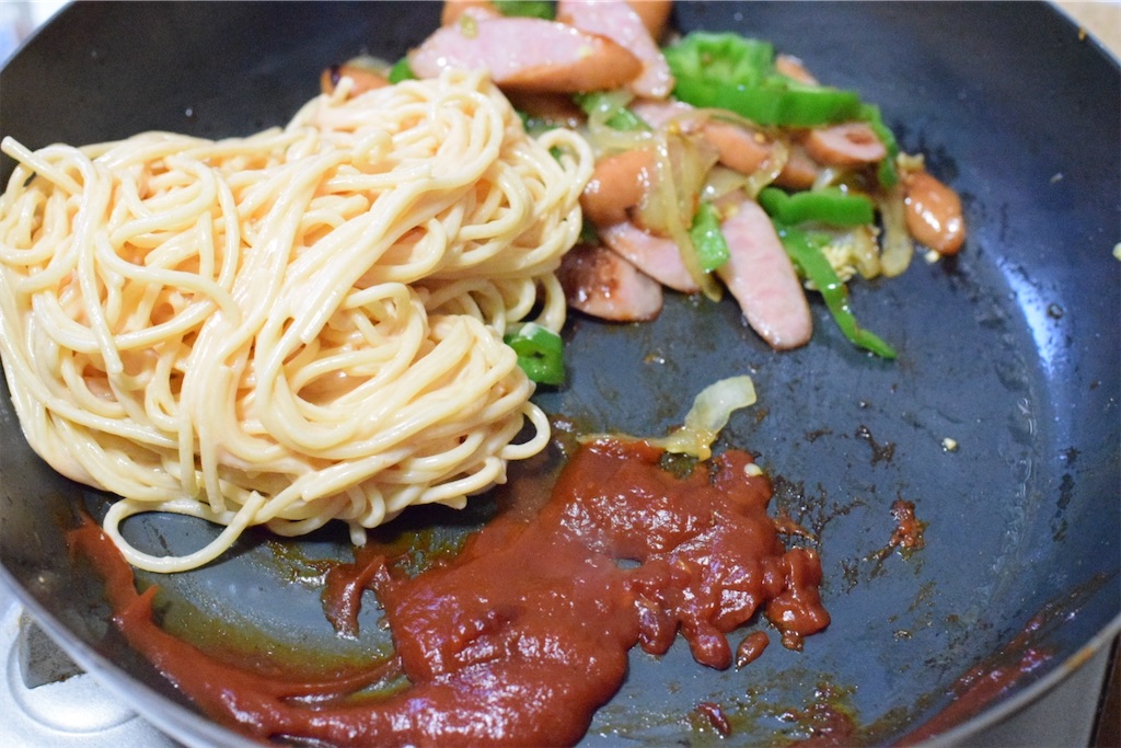 ナポリタン（木村拓哉）のレシピ