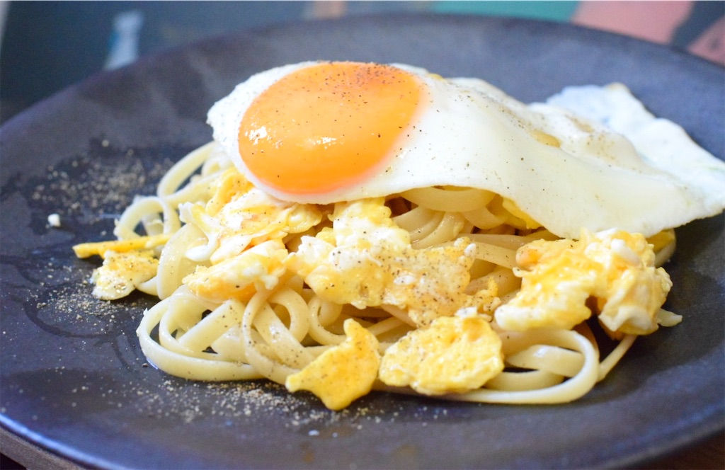 ナンプラーの貧乏人パスタ