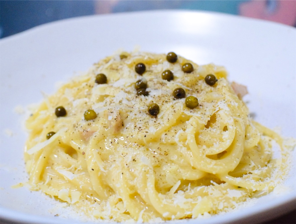 LA BETTOLA（落合務シェフ）のパスタソース,カルボナーラ