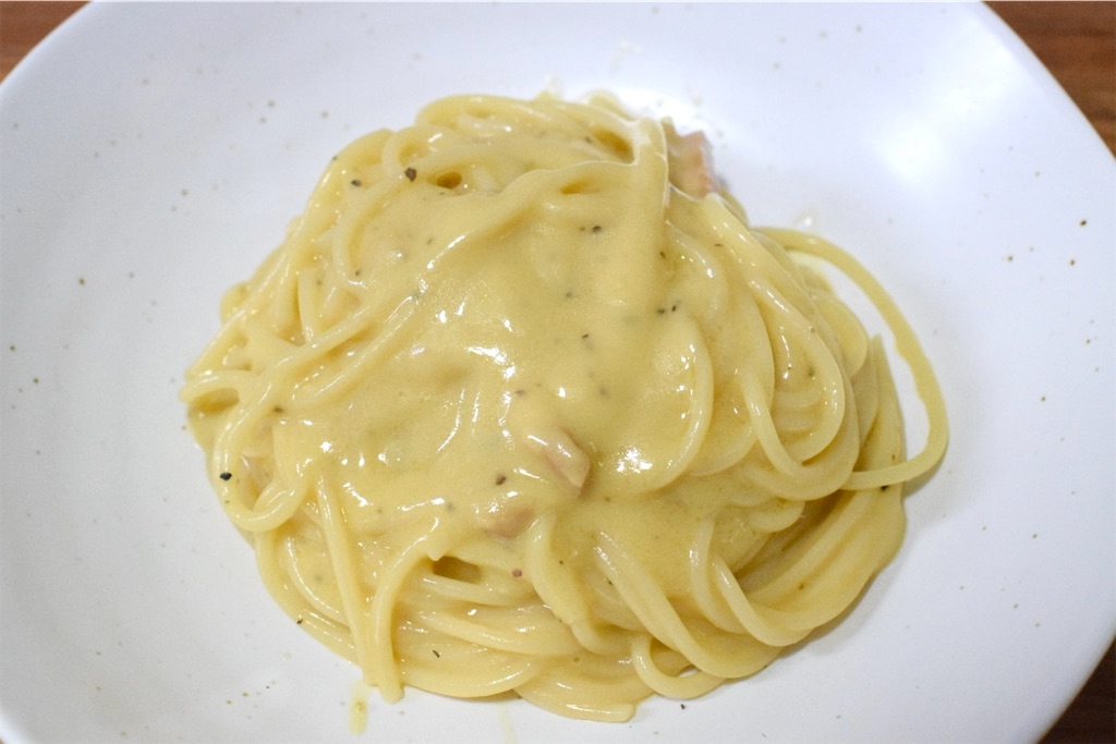 LA BETTOLA（落合務シェフ）のパスタソース,カルボナーラ