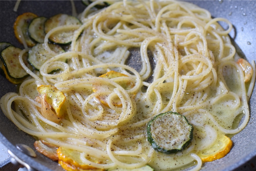 ネラーノ風ズッキーニのパスタのレシピ