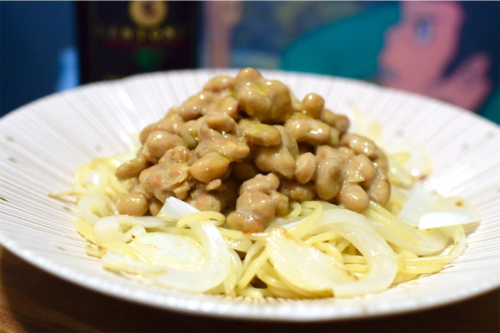 納豆パスタ