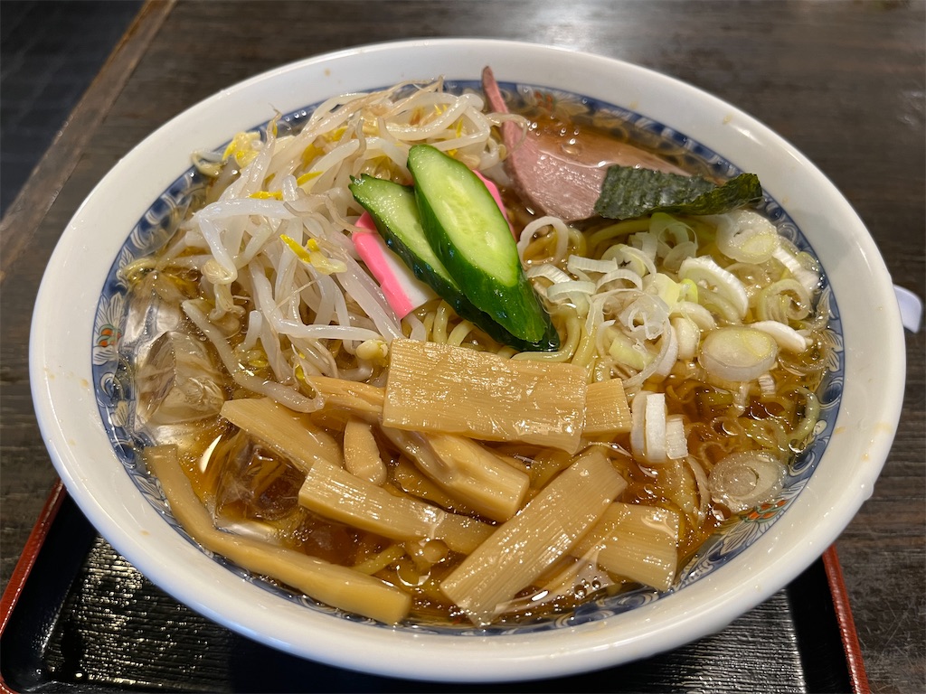 栄屋本店（冷やしラーメン）