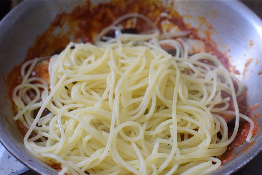 スパゲティ・アッラ・ノルマのレシピ