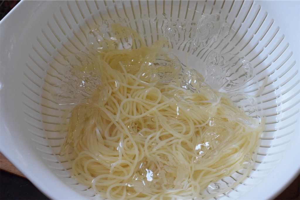 冷製カルボナーラのレシピ