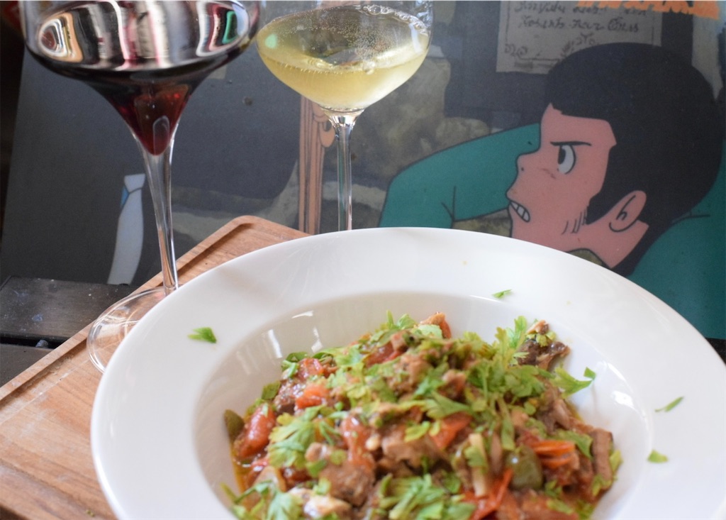 鯖缶のトマトパスタ（オイル漬け）のレシピ