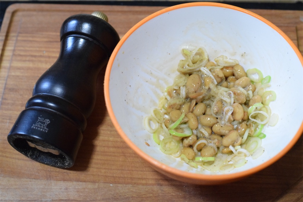 ネギ納豆ペペロンチーノのレシピ