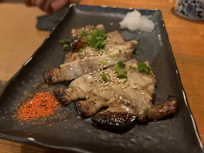 庄内豚味噌漬け焼き  990円
