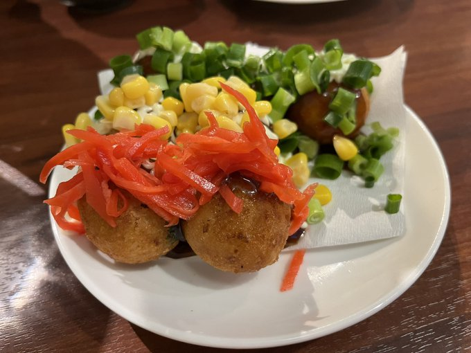球児園たこ焼き650円