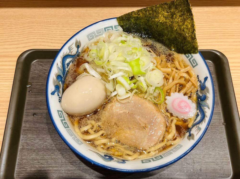 舎鈴 新宿センタービル,味玉そば