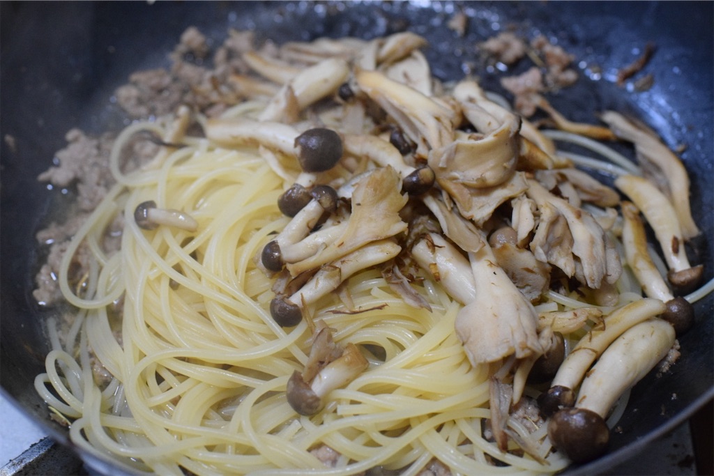 挽き肉のボスカイオーラのレシピ