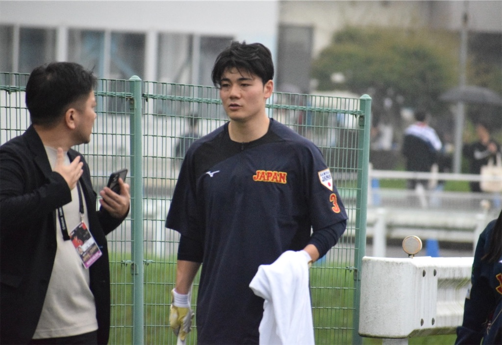 内野手・清宮幸太郎（背番号3）