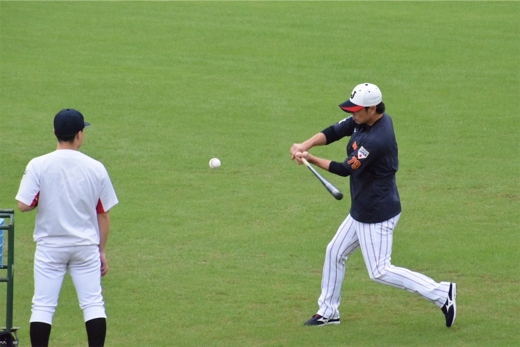プレミア12 侍ジャパン宮崎合宿、キャンプレポート、亀井コーチ