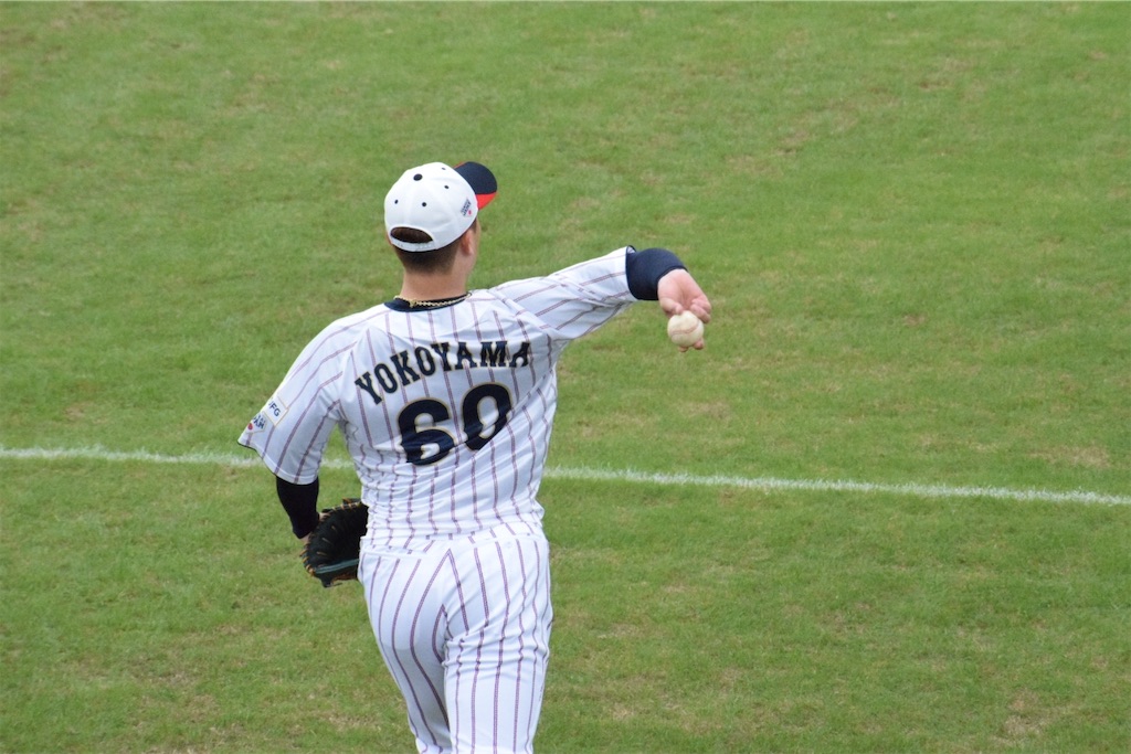 プレミア12 侍ジャパン宮崎合宿、キャンプレポート、横山陸人