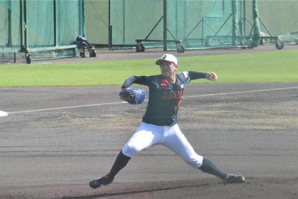 プレミア12 侍ジャパン宮崎合宿、キャンプレポート、隅田知一郎