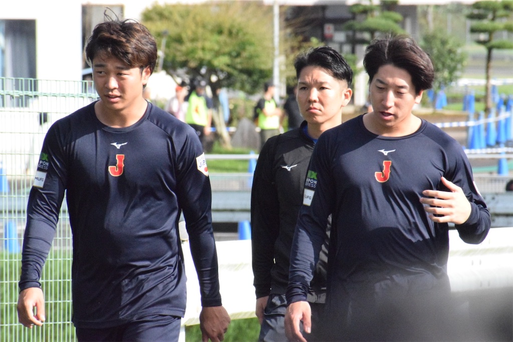 プレミア12 侍ジャパン宮崎合宿、キャンプレポート、大勢, 髙橋宏斗