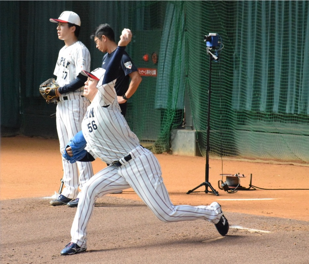 プレミア12 侍ジャパン宮崎合宿、キャンプレポート、鈴木翔天