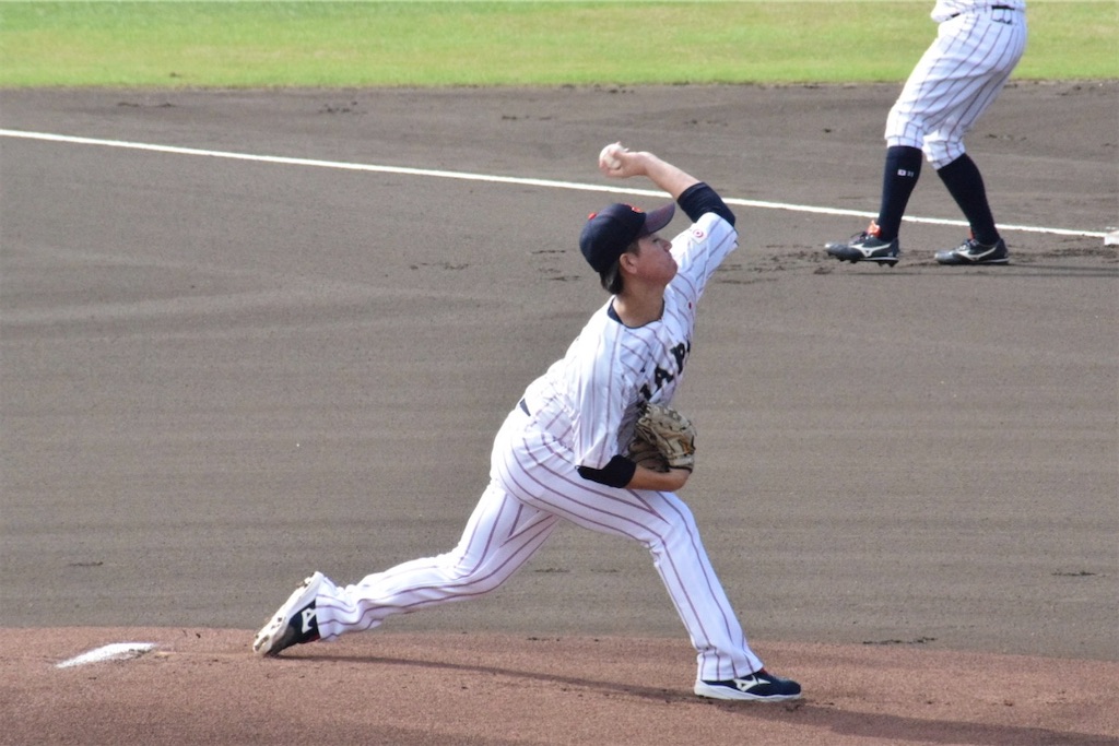 プレミア12 侍ジャパン宮崎合宿、キャンプレポート、井上温大