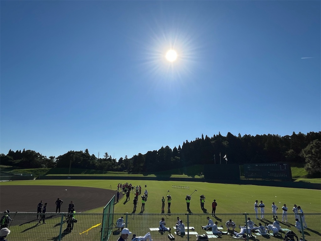 プレミア12 侍ジャパン宮崎合宿、キャンプレポート