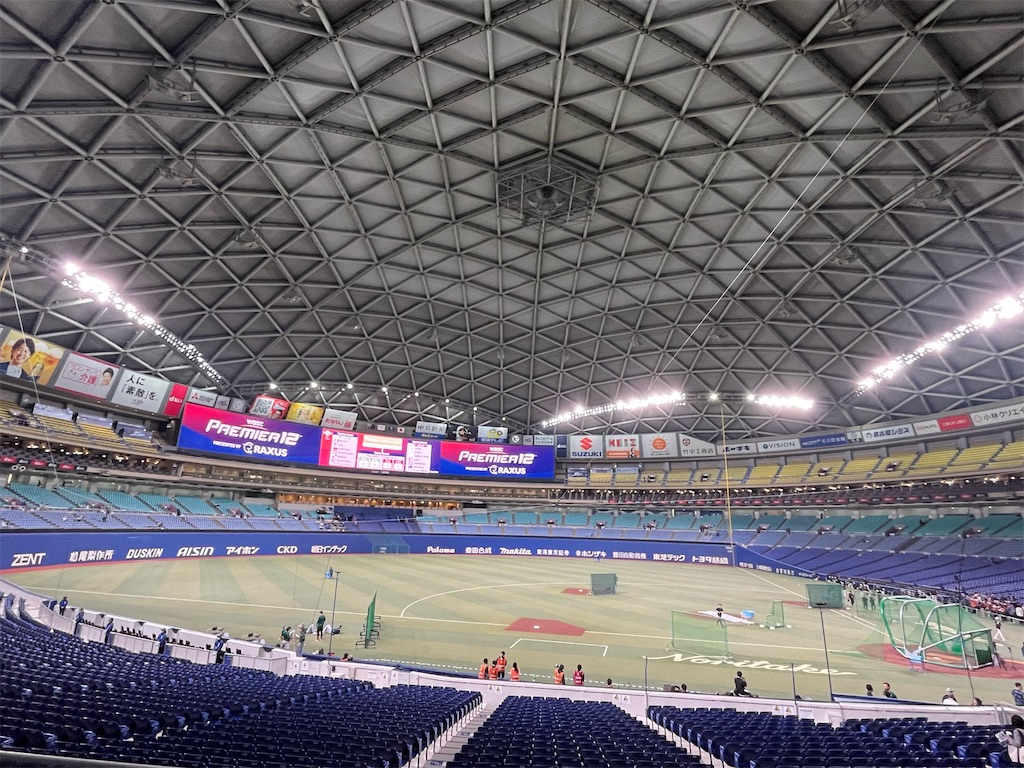 プレミア12侍ジャパン開幕戦〜オーストラリア代表vs.日本代表