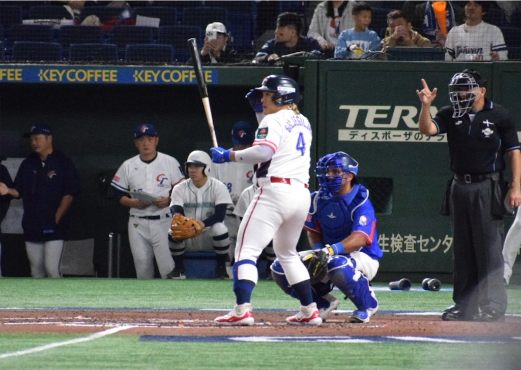 プレミア12】台湾代表の吉力吉撈鞏冠、TBSで「ギリギラウ