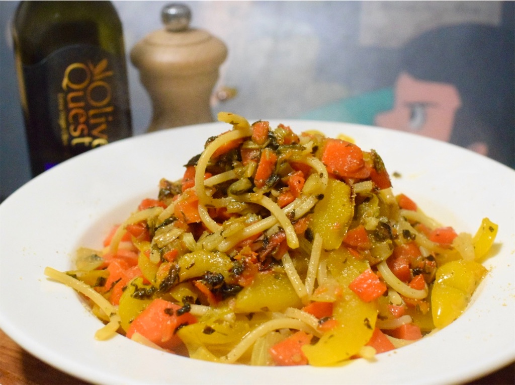 菜園風パスタ〜オルトラーナの彩り