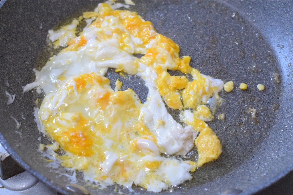 鶏ささみポヴェレッロ（貧乏人のパスタ）のレシピ