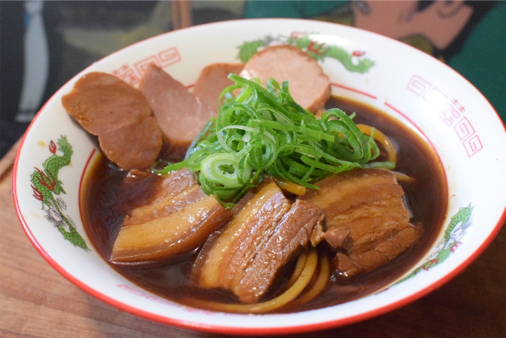 麺屋武蔵だし醤油味スープパスタ